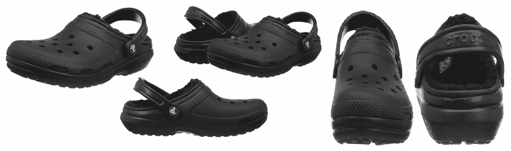 Crocs Men’s and Women’s Classic Lined Clog | Warm and Fuzzy Slippers